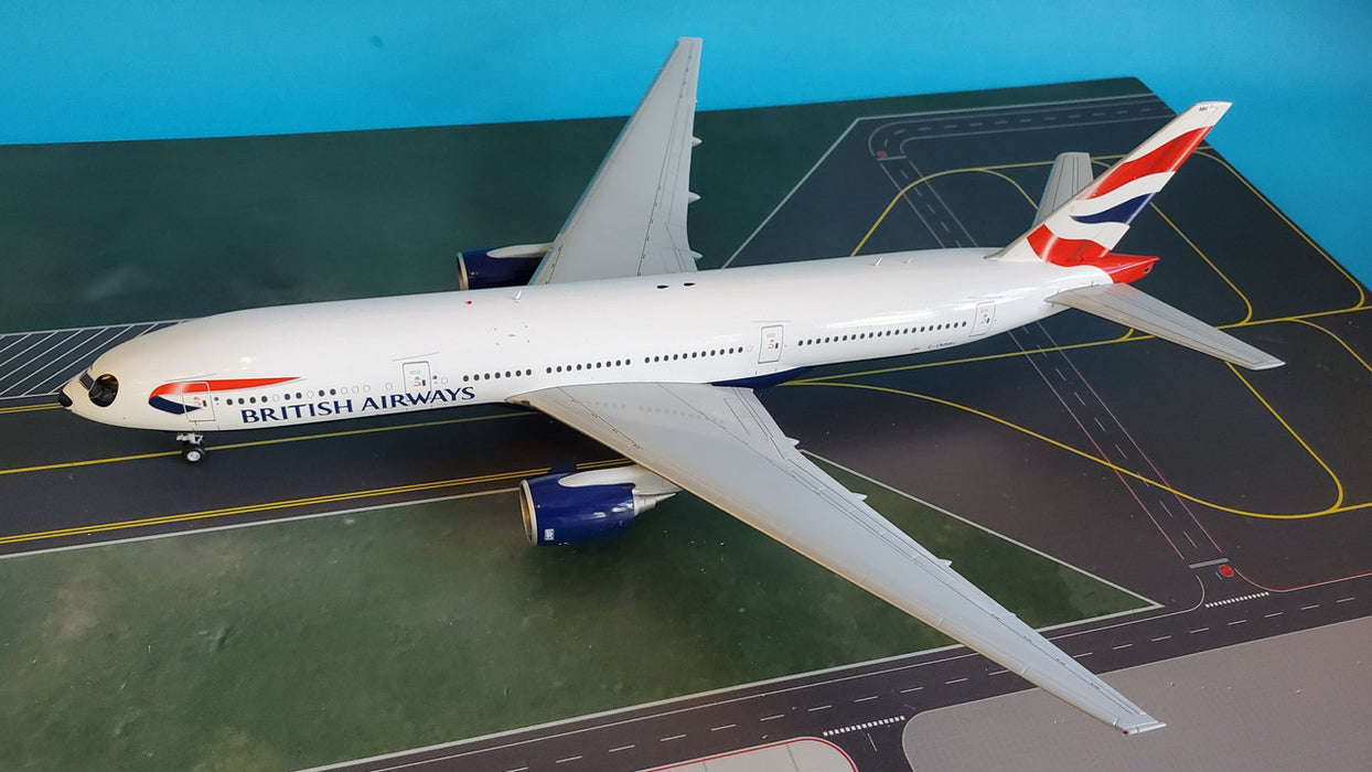 BBOX2538 | JC Wings 1:200 | Boeing 777-200 British Airways G-YMMH, 'Panda' (with stand)