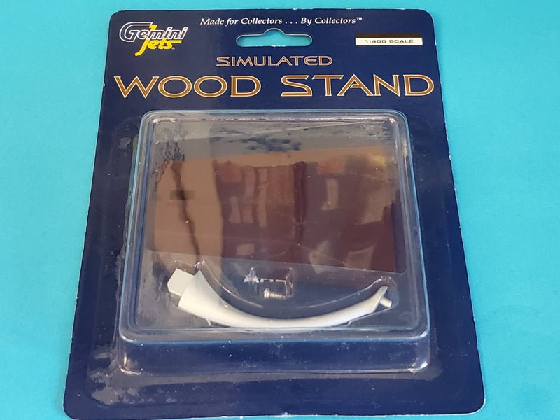 GJSTD1487 | Gemini Jets 1:400 1:400 | Accessories - Simulated Wood Stand