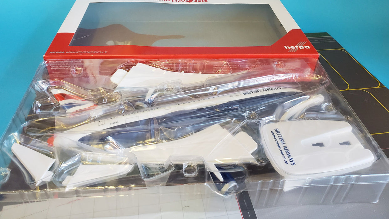 611572 | Herpa Snap-Fit (Wooster) 1:200 | Boeing 787-9 British Airways G-ZBKA