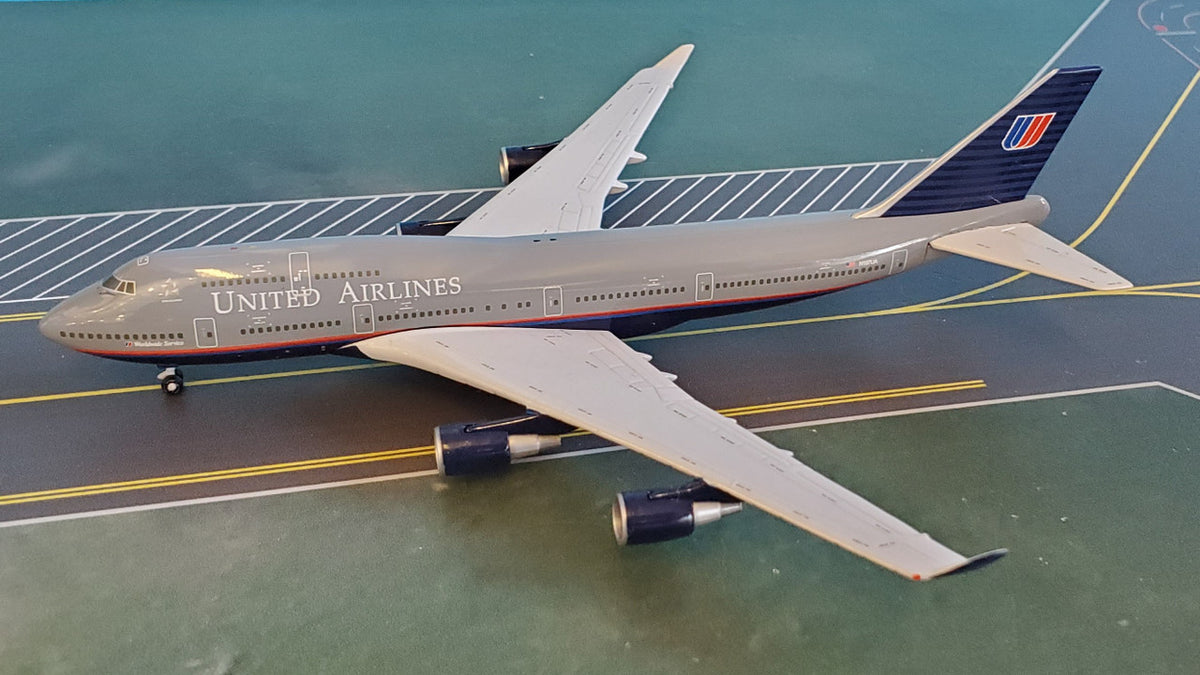 GJUAL003 | Gemini Jets 1:400 1:400 | Boeing 747-400 United Airlines N197UA