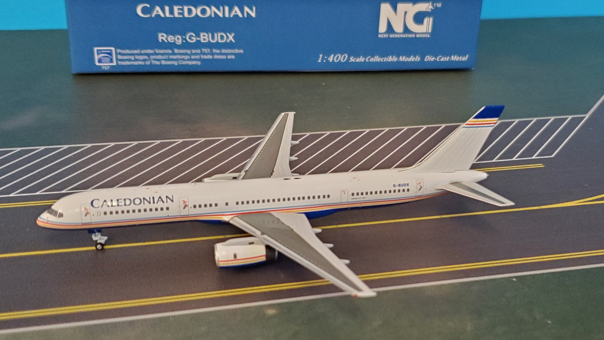 NG53117 | NG Models 1:400 | Boeing 757-200 Caledonian G-BUDX