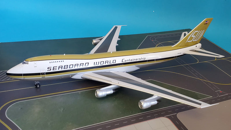 IF742009 | InFlight200 1:200 | Boeing 747-200F Seaboard World Containership N701SW