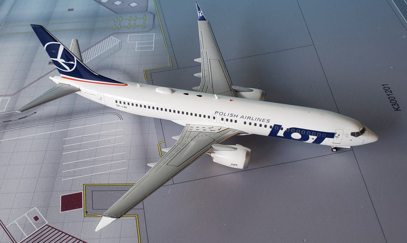 G2LOT707 | Gemini200 1:200 | Boeing 737 MAX 8 LOT Polish Airlines SP-LVA