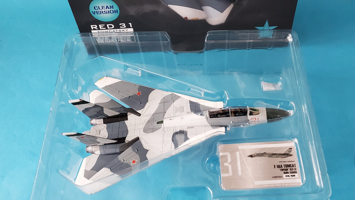 CBW72TP01 | Calibre Wings 1:72 | F-14A Tomcat USNFWS Red 31 Tomcatsky (clean scheme)