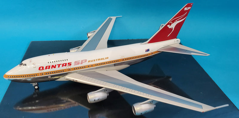 IF747SPQFA0119P | InFlight200 1:200 | Boeing 747SP-38 Qantas VH-EAA (polished with stand)