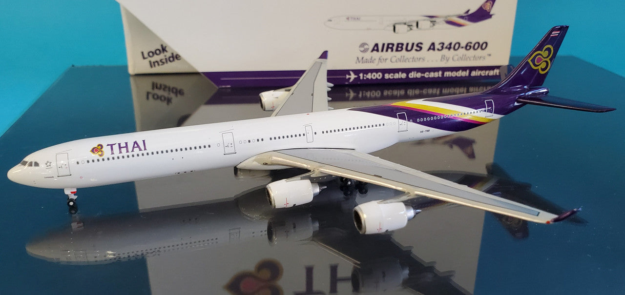 GJTHA662 | Gemini Jets 1:400 1:400 | Airbus A340-600 Thai n/c 'Saraburi'