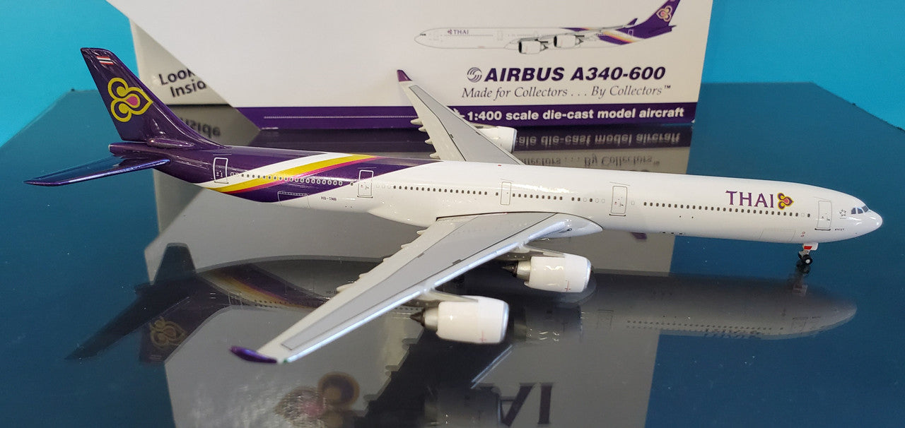 GJTHA662 | Gemini Jets 1:400 1:400 | Airbus A340-600 Thai n/c 'Saraburi'