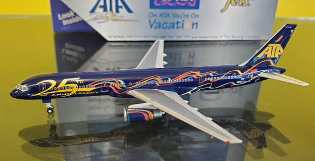 GJATA086 | Gemini Jets 1:400 1:400 | Boeing 757-200 ATA 25th Anniversary scheme