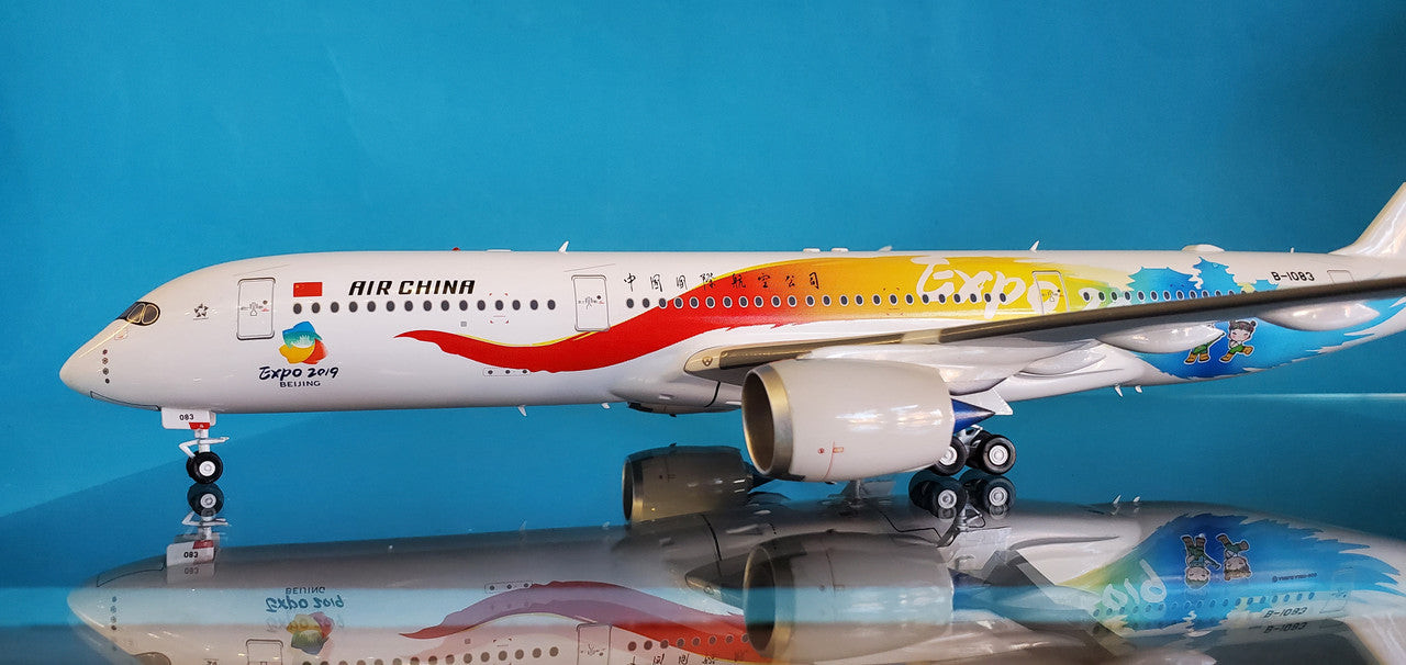 IF359CA002 | InFlight200 1:200 | Airbus A350-900 Air China B-1083, 'Beijing Expo 2019' (with stand)