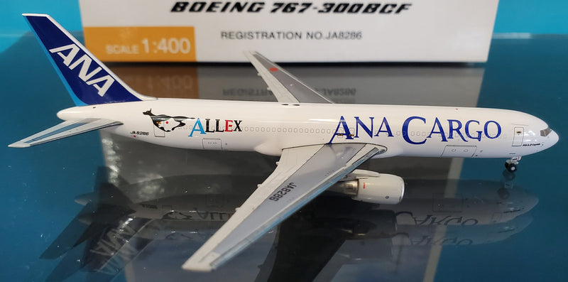 NH40019 | Hogan Die-cast 1:400 | Boeing 767-300BCF ANA Cargo 'Allex' JA8286 **PRE-OWNED**