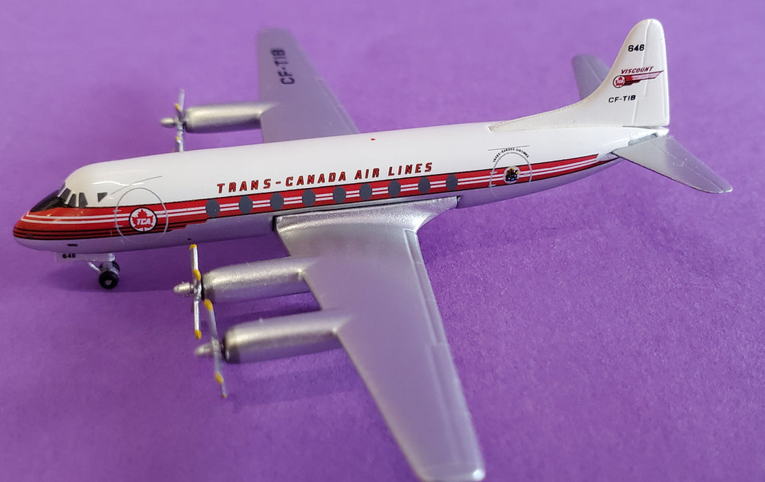 ACCFTIB | Aero Classics 1:400 | Viscount 700 TCA Trans Canada CF-TIB