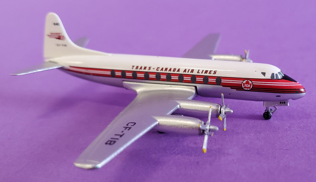 ACCFTIB | Aero Classics 1:400 | Viscount 700 TCA Trans Canada CF-TIB