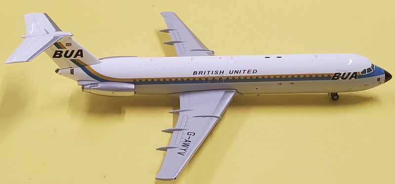 XX2512 | JC Wings 1:200 | BAC-111-500 One-Eleven BUA British United Airways G-AWYV