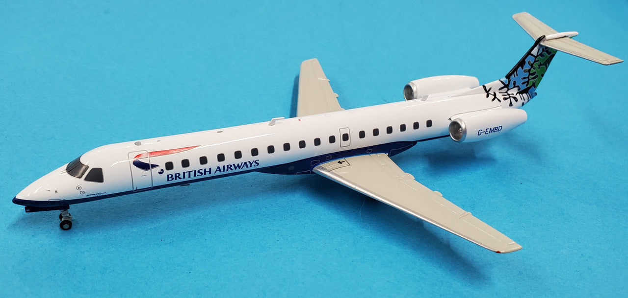 IF145005 | InFlight200 1:200 | Embraer ERJ-145EU British Airways 'Animals & Trees (Botswana) Tail' G-EMBD