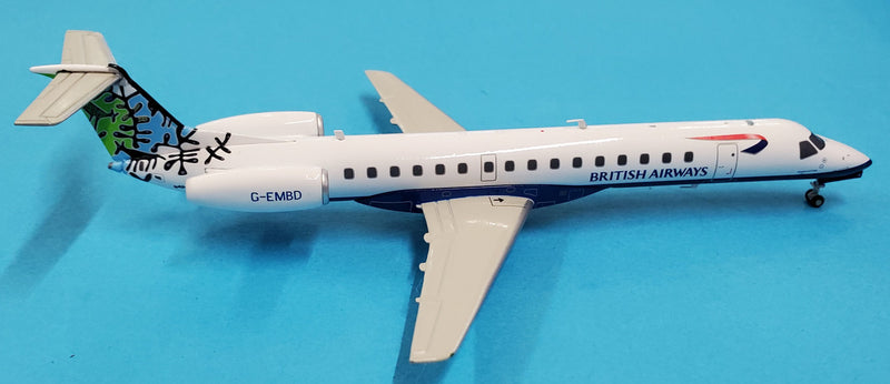 IF145005 | InFlight200 1:200 | Embraer ERJ-145EU British Airways 'Animals & Trees (Botswana) Tail' G-EMBD **PRE OWNED**