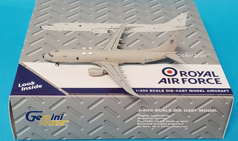 GMRAF100 | Gemini Jets 1:400 1:400 | Boeing P-8A Poseidon Royal Air Force