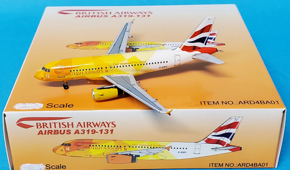 ARD4BA01 | Aero Classics 1:400 | Airbus A319-131 British Airways G-EUPC