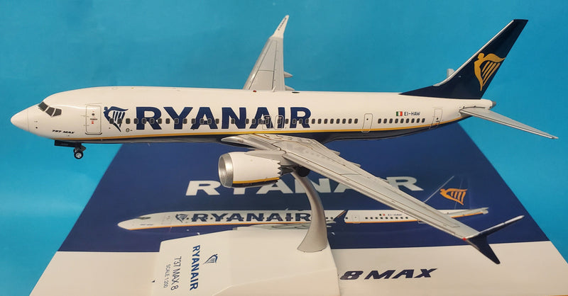 XX2258 | JC Wings 1:200 | Boeing 737 MAX8 Ryanair EI-HAT (with stand)