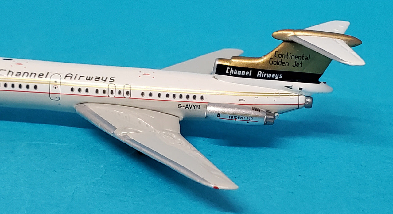 GJCAW772 | Gemini Jets 1:400 1:400 | HS121 Trident 1E Channel Airways G-AVYB