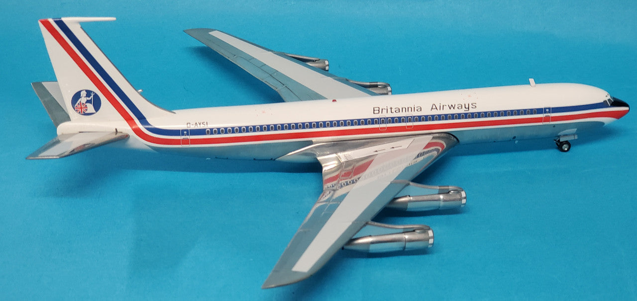 IF7070411P | InFlight200 1:200 | Boeing 707-300 Britannia Airways G-AYSI (polished)