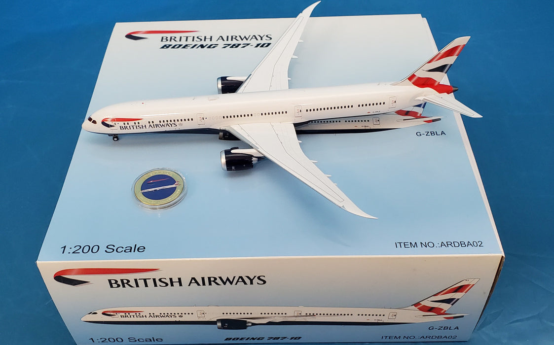 ARDBA02 | ARD Models 1:200 | Boeing 787-10 British Airways G-ZBLA