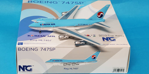 NG07017 | NG Models 1:400 | Boeing 747SP Korean Air HL7457 (Football World Cup 2002)