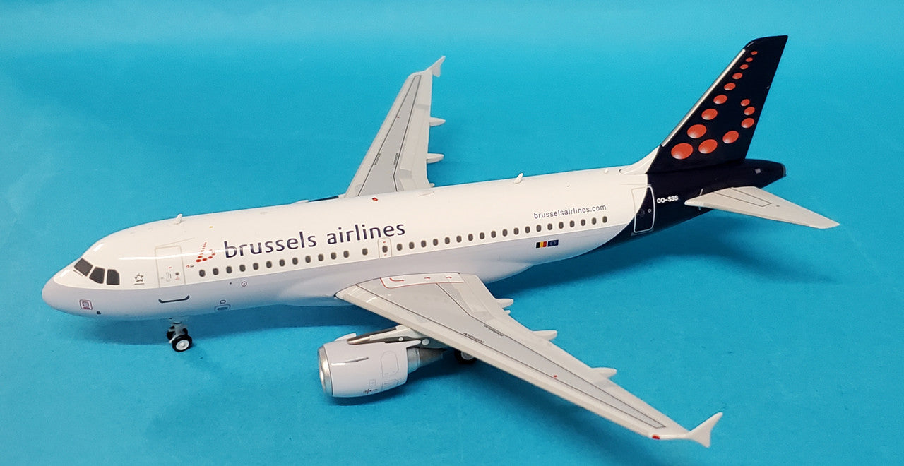 WBA319004 | WB Models 1:200 | Airbus A319-111 Brussels Airlines OO-SSS