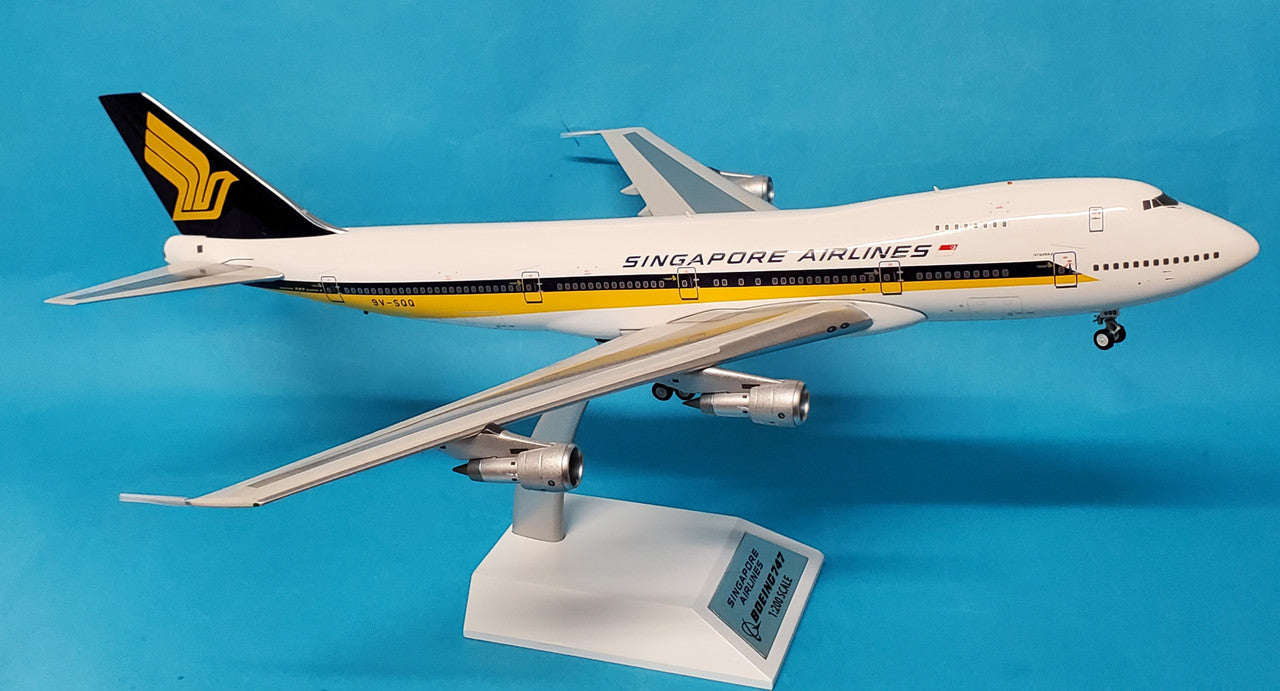 WB-747-2-025 | WB Models 1:200 | Boeing 747-212B Singapore Airlines 9V-SQQ (with stand)