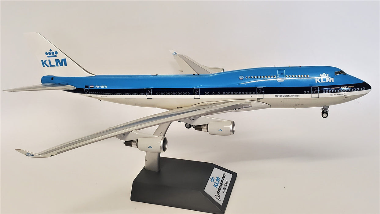 IF744KL0519 | InFlight200 1:200 | Boeing 747-400 KLM PH-BFR (with stand)