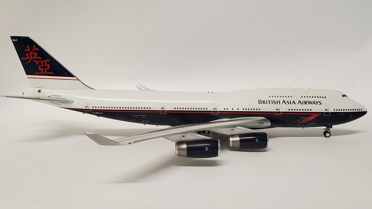 ARDBA34 | ARD Models 1:200 | Boeing 747-400 British Asia Airways G-BNLZ (with stand)