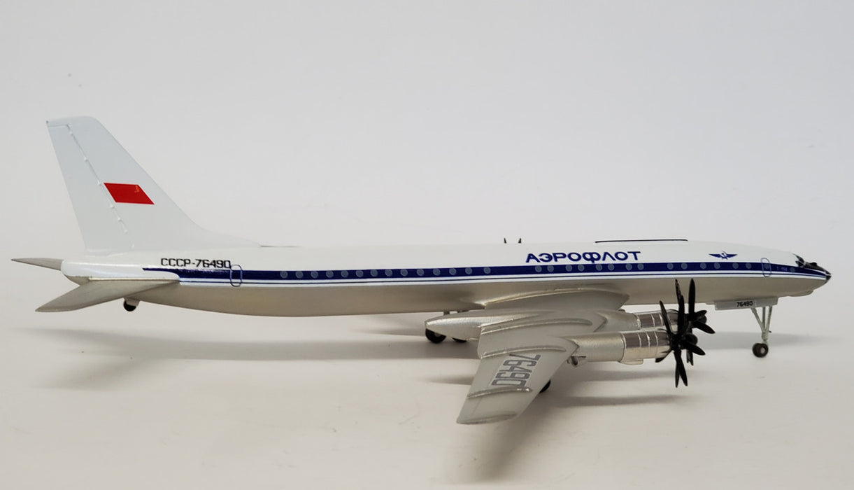 CA7D | Western Models UK 1:200 | Tupolev Tu-114 Aeroflot CCCP-76490 (final livery)