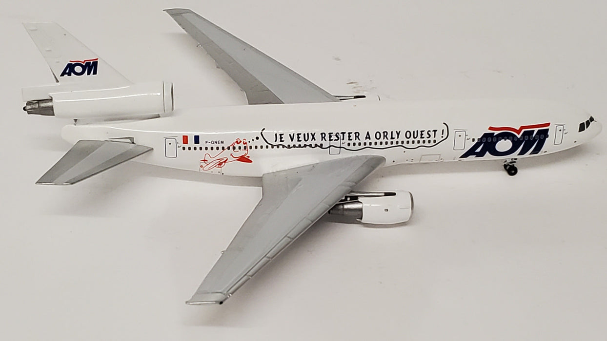 AC411034 | Aero Classics 1:400 | DC-10-30 AOM 'Orly Ouest' F-GNEM