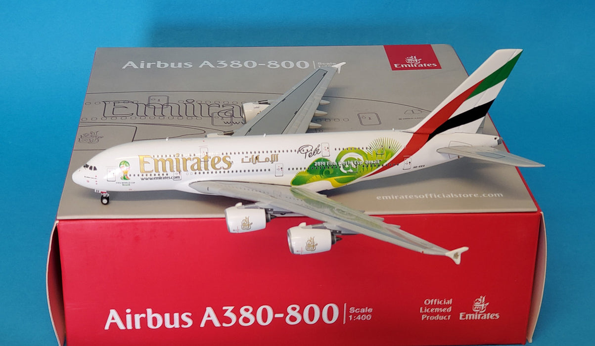 GJUAE1485 | Gemini Jets 1:400 1:400 | Airbus A380 Emirates A6-EEQ, 'World Cup 2014'