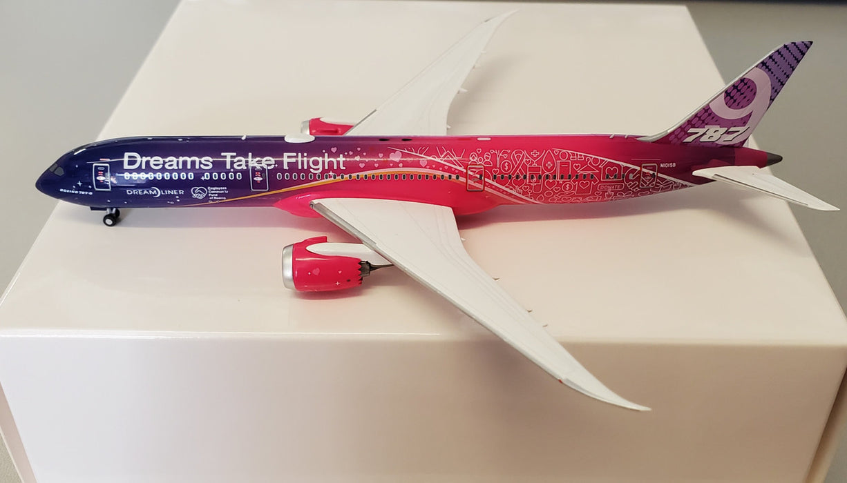 NGN1015B | NG Models 1:400 | Boeing 787-9 House Colours N1015B, 'Dreams Take Flight'