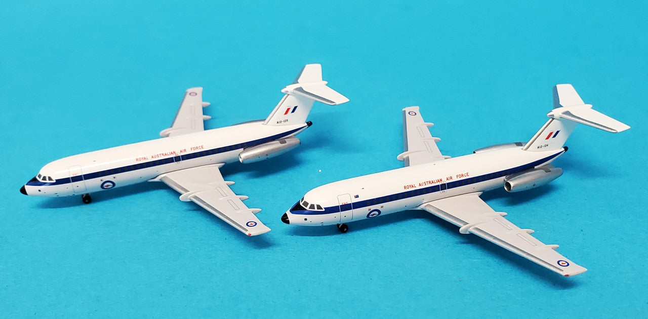 ACRAASET | Aero Classics 1:400 | British Aerospace BAC-111 Twin Set RAAF (A12-124 and A12-125)