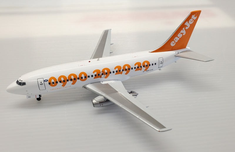 WB-737-2-EJ | WB Models 1:200 | Boeing 737-200 Easyjet G-BECG, 'Lochness Monster'