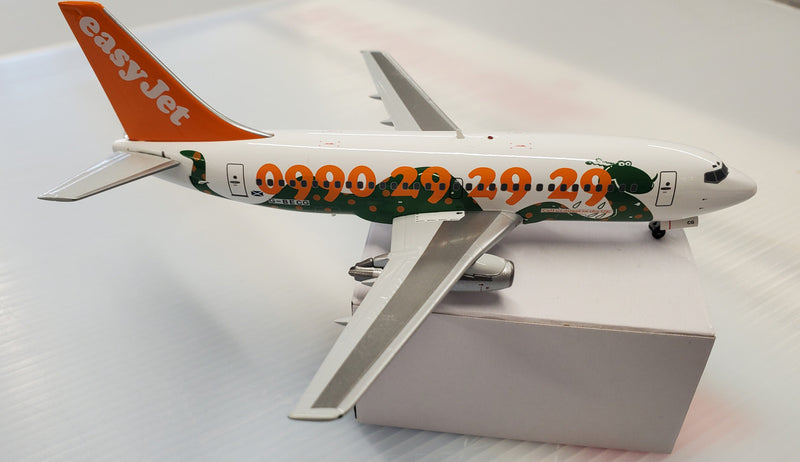 WB-737-2-EJ | WB Models 1:200 | Boeing 737-200 Easyjet G-BECG, 'Lochness Monster'