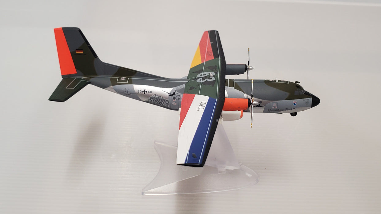 571562 | Herpa Military 1:200 | Luftwaffe Transall C-160 - LTG 63 / Air Transport Wing, Hohn Air Base Retro Brummel - Transall Fly-out 2021