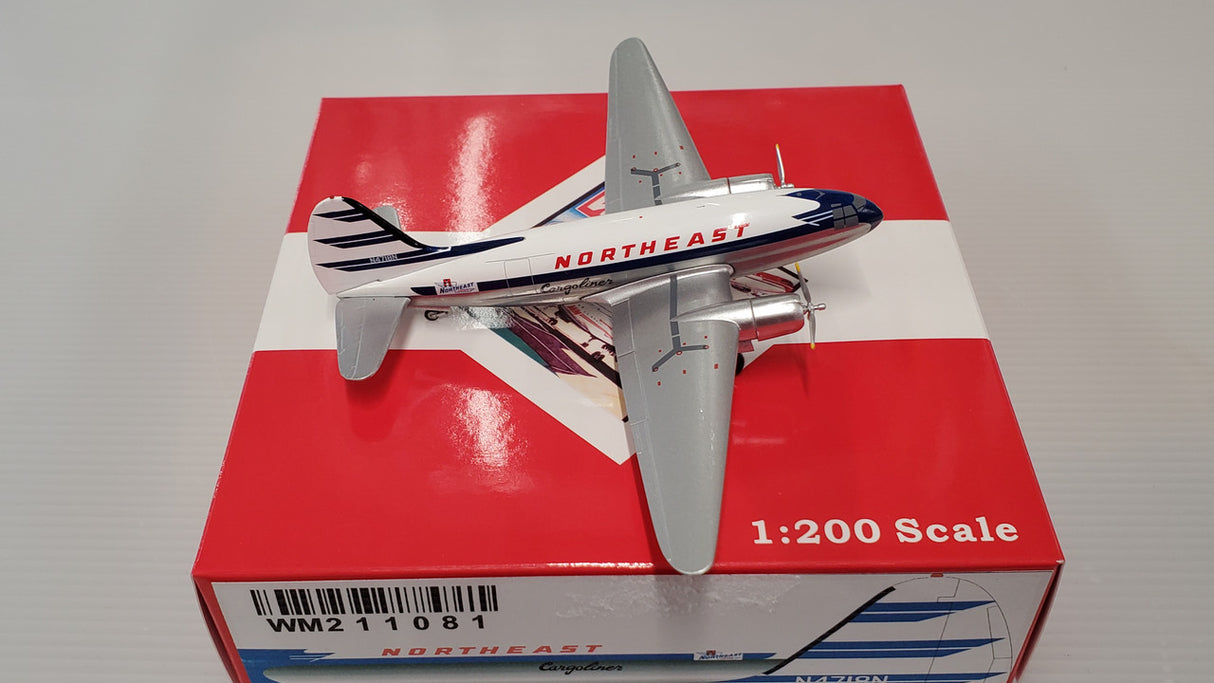 WM211081 | Aero Classics 200 1:200 | Northeast Airlines C-46 N4718N