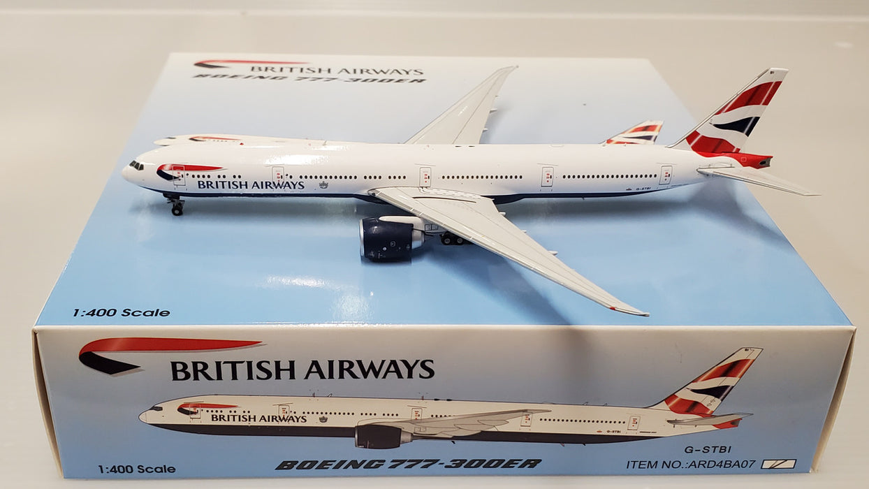 ARD4BA07 | ARD Models 1:400 | Boeing 777-300ER British Airways G-STBI