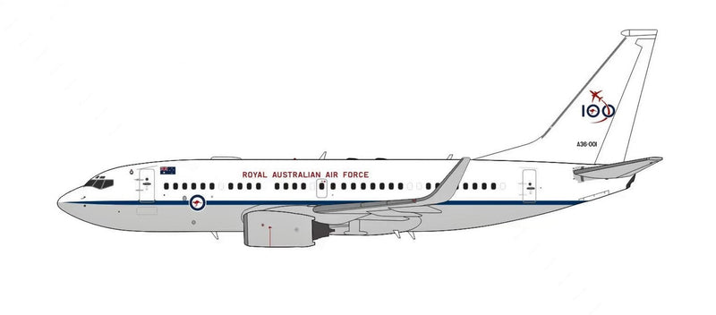 PM202233 | Panda Models 1:400 | Boeing 737-700 RAAF A36-001
