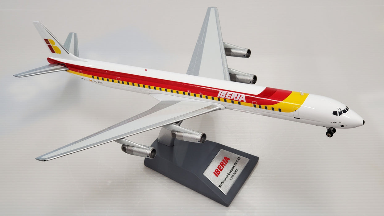 IFDC863IB0822 | InFlight200 1:200 | DC-8-63 IBERIA EC-BSD (with stand)