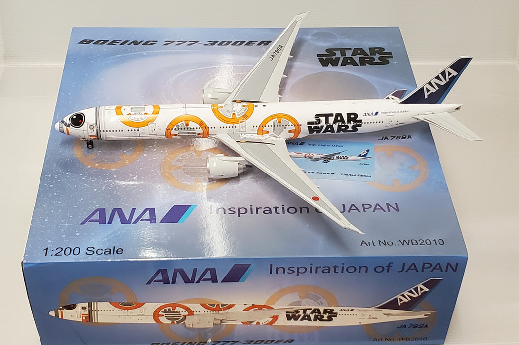 WB2010 | WB Models 1:200 | Boeing 777-300ER ANA JA789A (with stand)