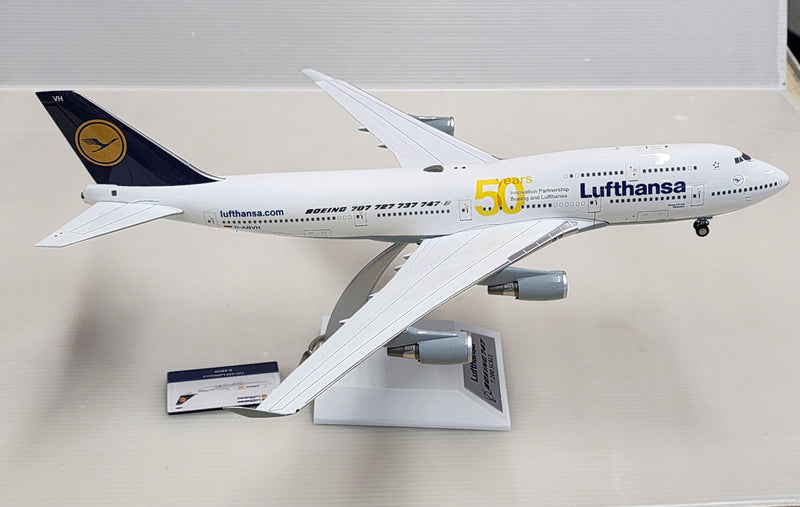 JF7474061 | JFox Models 1:200 | Boeing 747-400 Lufthansa 50 D-ABVH **PRE OWNED**