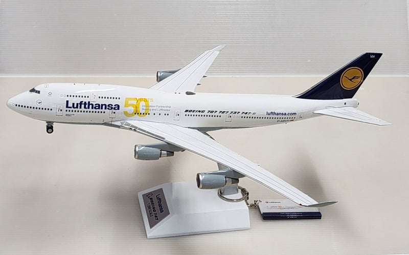JF7474061 | JFox Models 1:200 | Boeing 747-400 Lufthansa 50 D-ABVH **PRE OWNED**