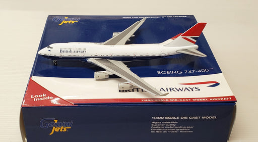 GJBAW1858 | Gemini Jets 1:400 1:400 | Boeing 747-400 British Airways G-CIVB, 'Negus'