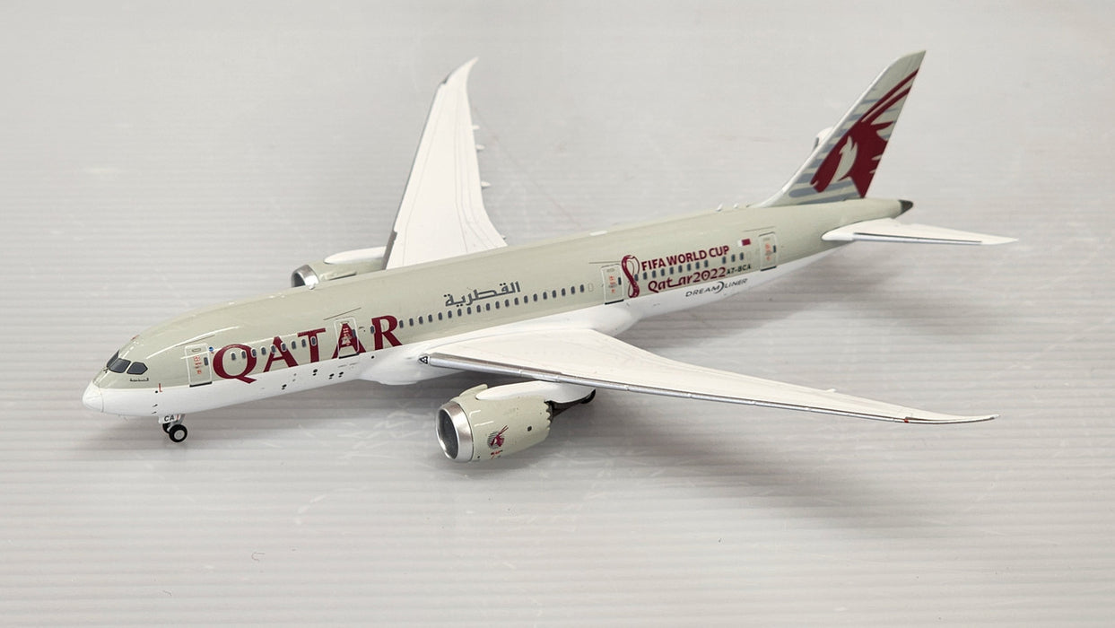 NG59009 | NG Models 1:400 | Boeing 787-9 Qatar Airways A7-BCA FIFA World Cup Qatar 2022