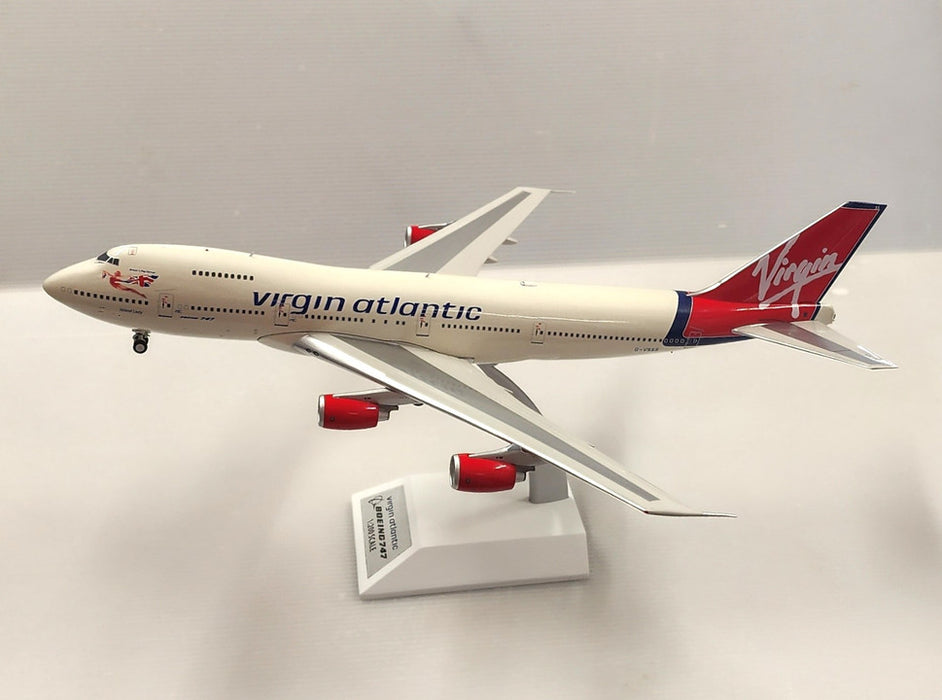 JF-747-2-034 | JFox Models 1:200 | Boeing 747-200 Virgin Atlantic G-VSSS, 'Island Lady'