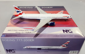 NG72028 | NG Models 1:400 | Boeing 777-200ER British Airways G-YMMN