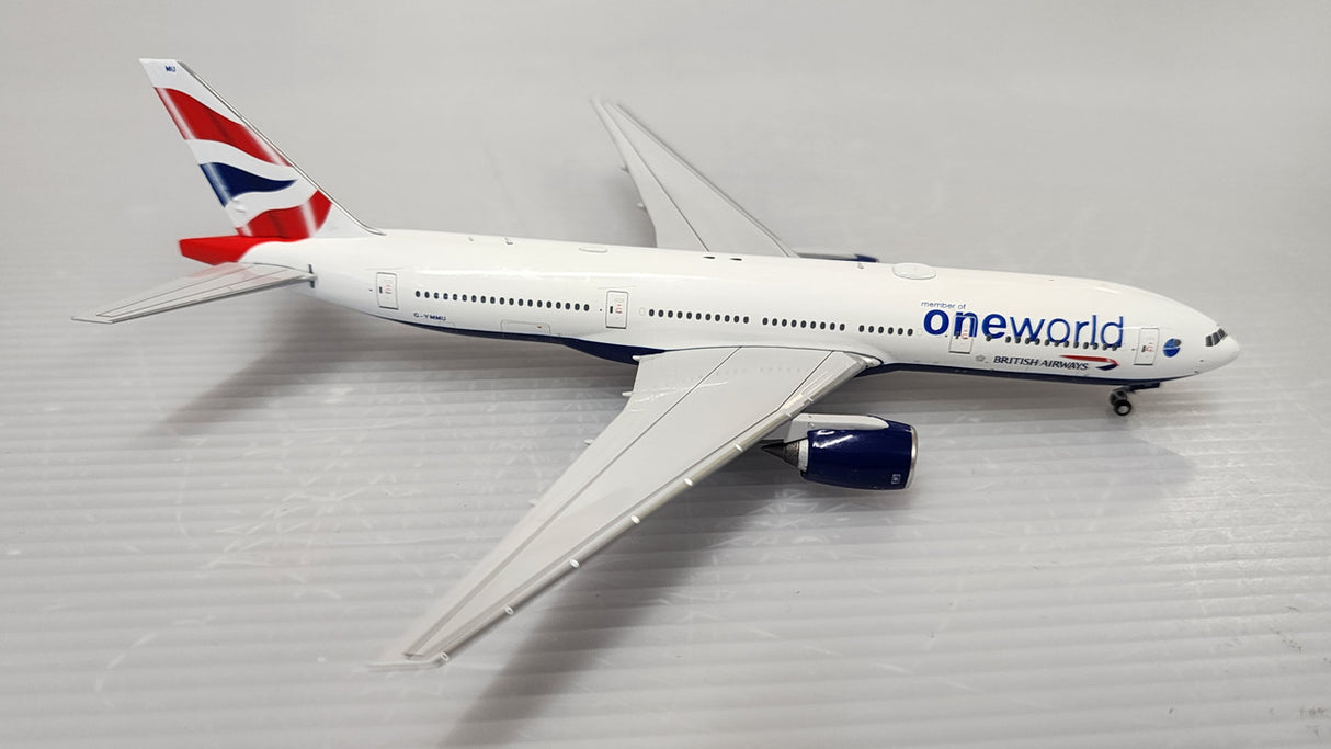 NG72036 | NG Models 1:400 | Boeing 777-200ER British Airways G-YMMU, 'Oneworld'